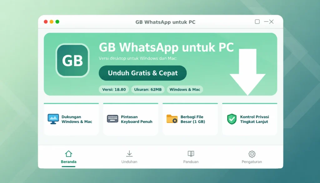 GB WhatsApp untuk PC